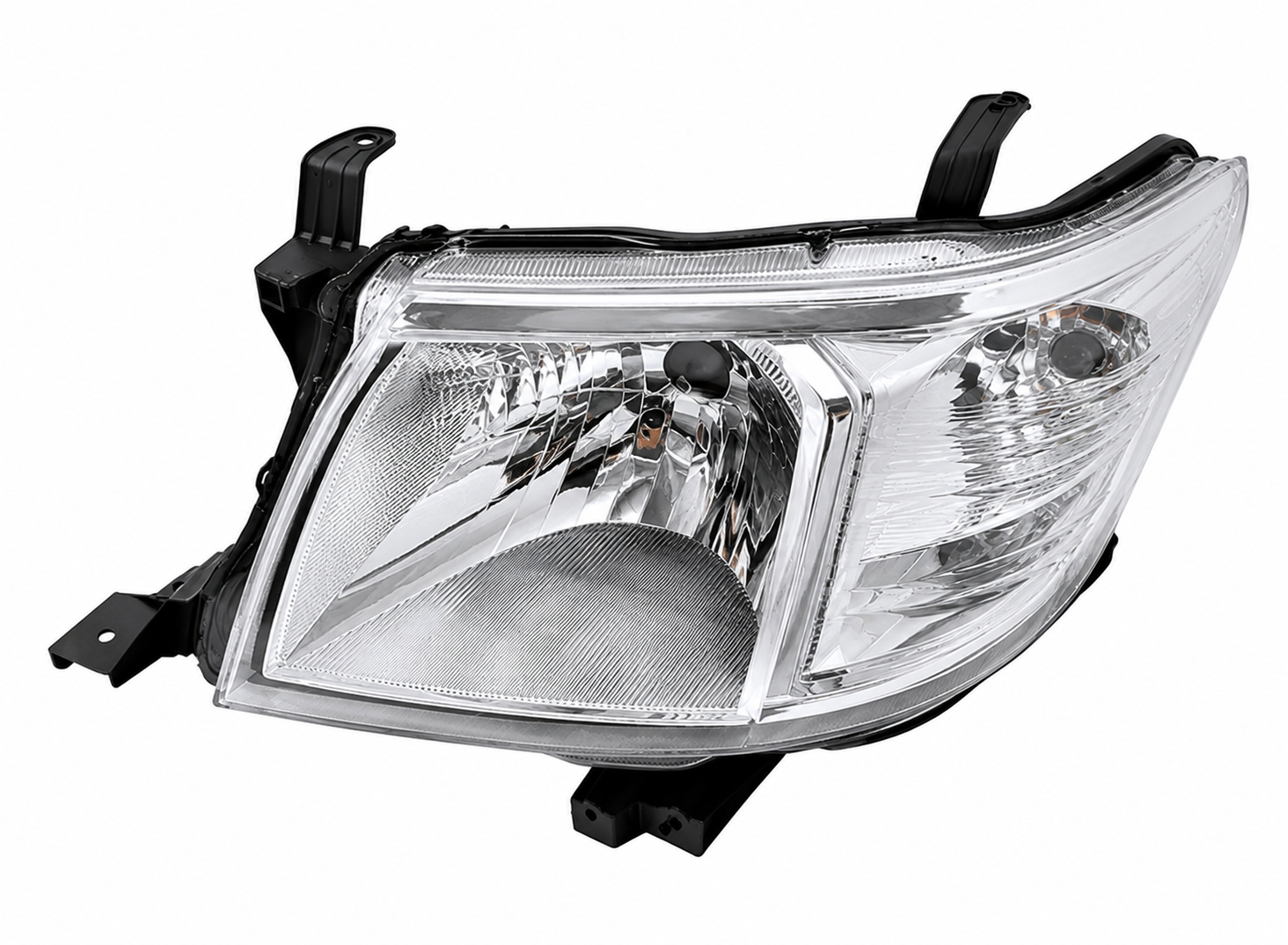 LH Head Light Lamp Chrome For Toyota Hilux 2011~2015 2WD 4WD Ute